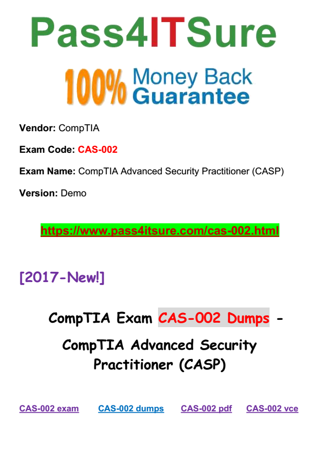 CAS-002 dumps