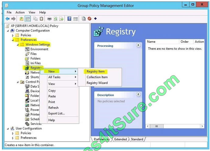 pass4itsure 70-411 exam question q9