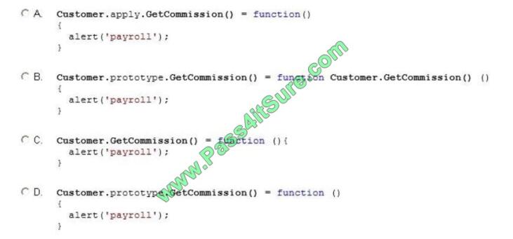 Pass4itsure 70-480 exam questions-q2