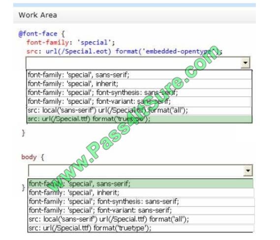 Pass4itsure 70-480 exam questions-q8-4